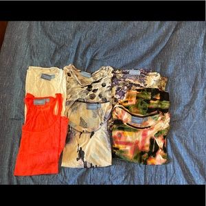 Lot of 6 Vera Wang size S tops